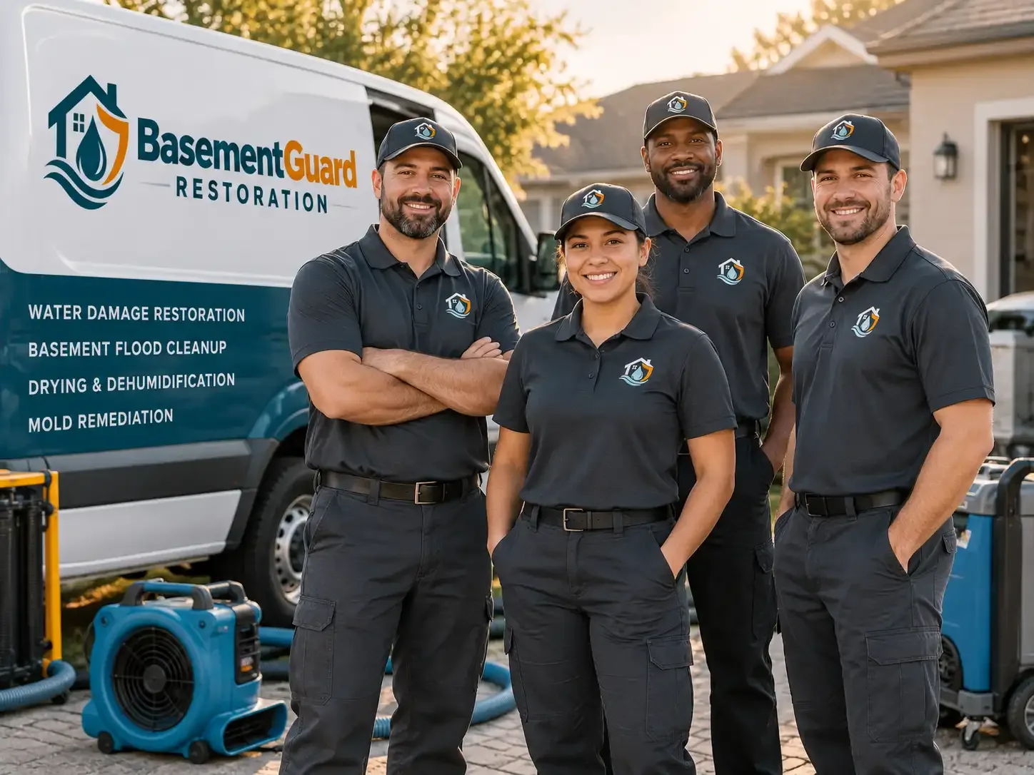 Basement Water Damage Restoration company in North Star, OH